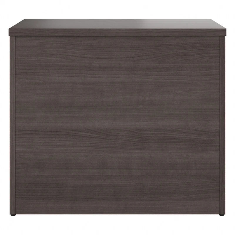 Büro-Aufbewahrungsschrank mit Aktenschublade, 2 Schubladen und offenen Regalböden - 30W x 17D x 26H