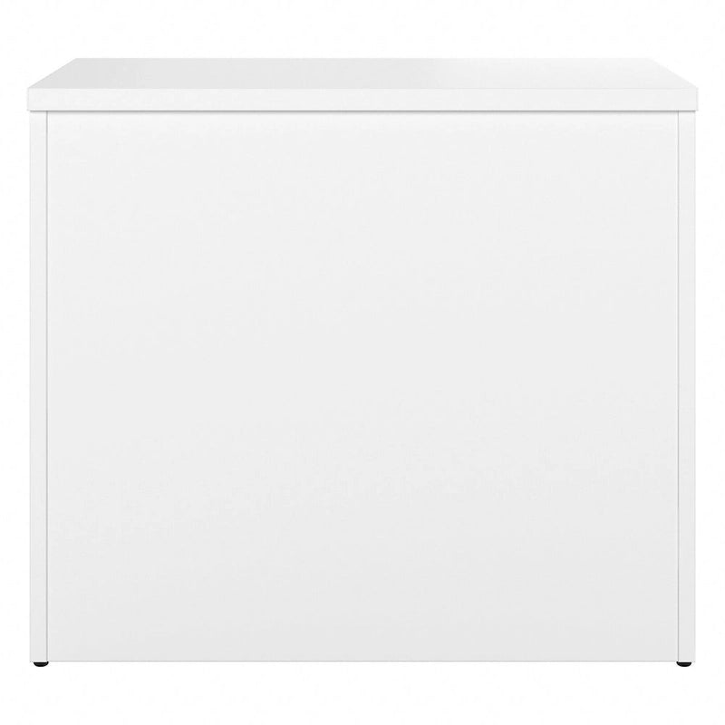 Büro-Aufbewahrungsschrank mit Aktenschublade, 2 Schubladen und offenen Regalböden - 30W x 17D x 26H