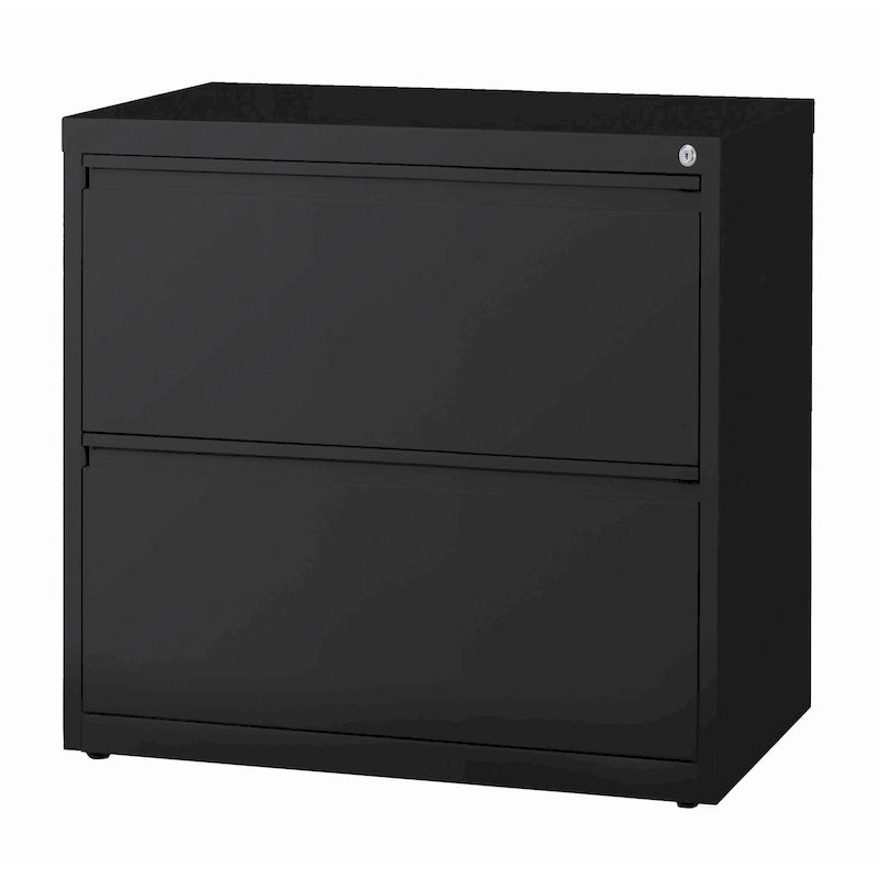 30-inch Wide 2-Drawer Commercial Lateral File Cabinet with Locking Bars