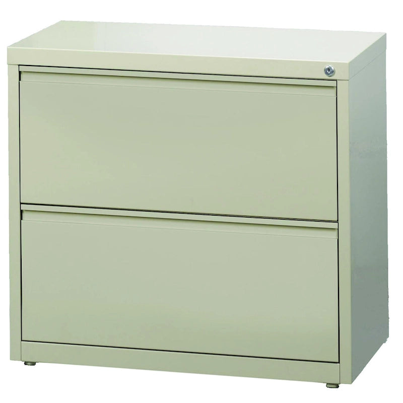 30-inch Wide 2-Drawer Commercial Lateral File Cabinet with Locking Bars