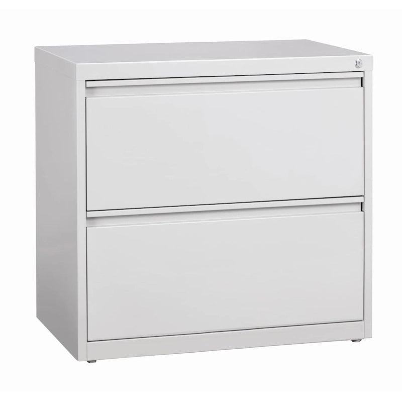 30-inch Wide 2-Drawer Commercial Lateral File Cabinet with Locking Bars