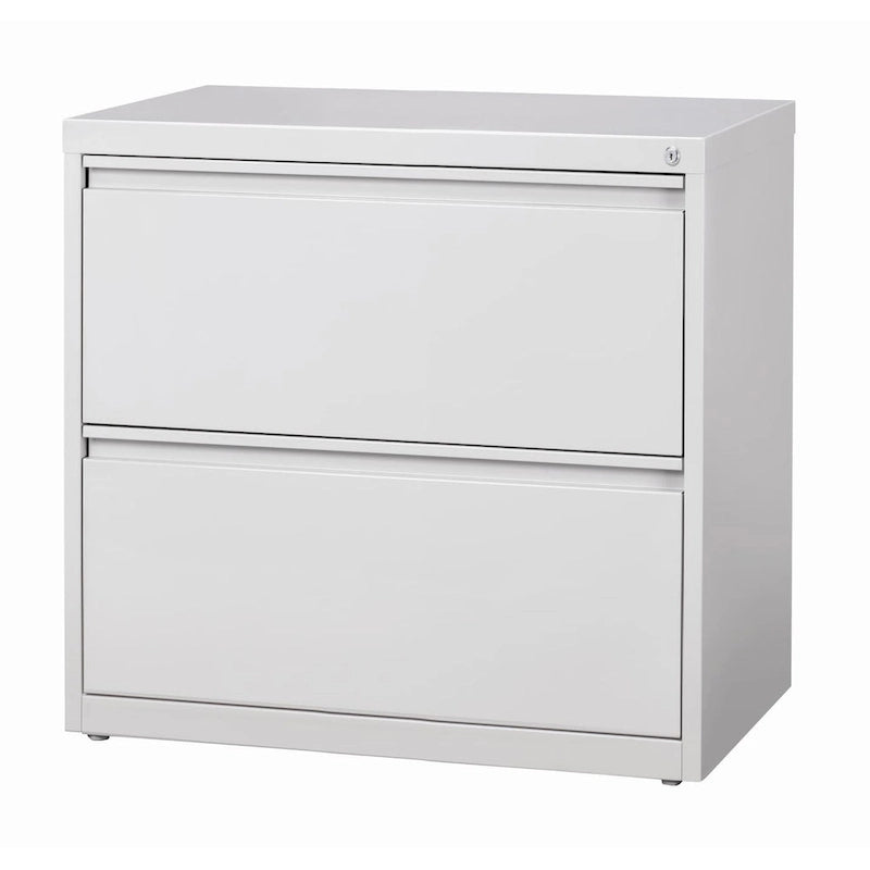 30-inch Wide 2-Drawer Commercial Lateral File Cabinet with Locking Bars