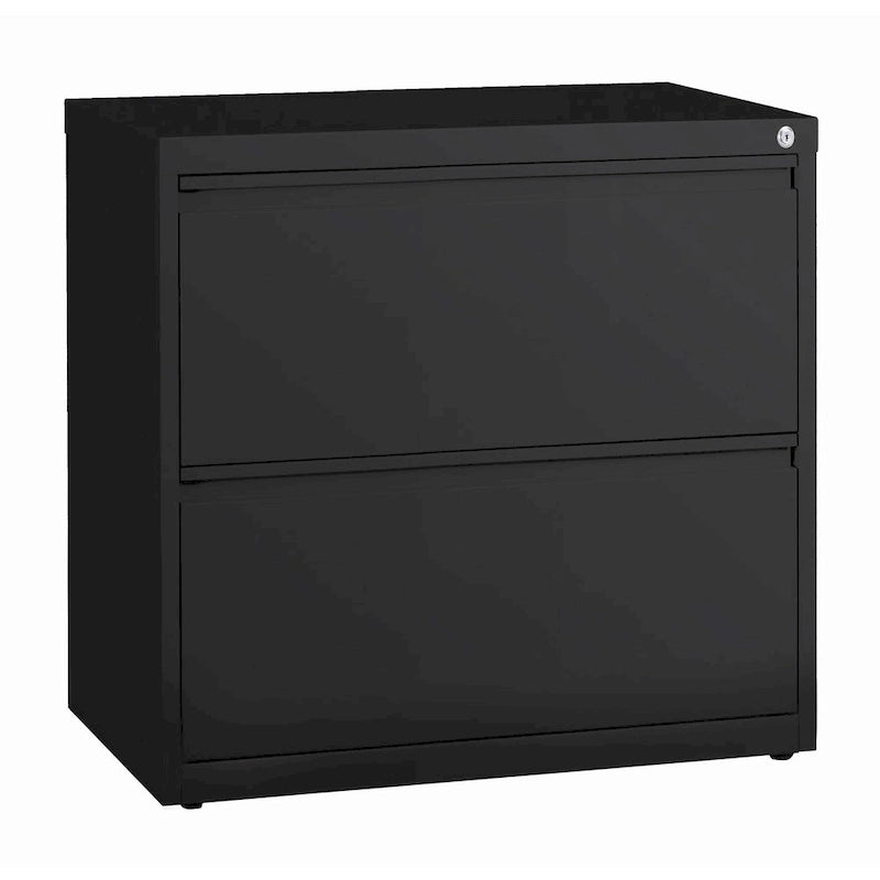 30-inch Wide 2-Drawer Commercial Lateral File Cabinet with Locking Bars