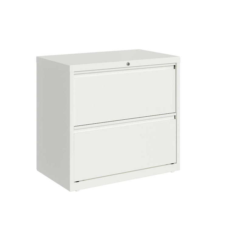 30-inch Wide 2-Drawer Commercial Lateral File Cabinet with Locking Bars