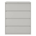 8000 Series 42 Wide 4-Drawer Lateral File Cabinet, Light Gray