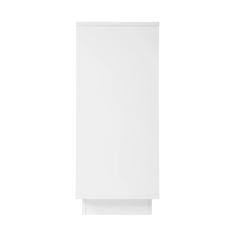 2 Storage Cabinet with Glass Door for Living Room,Dining Room,Study