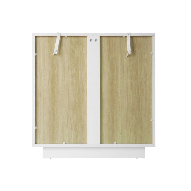 2 Storage Cabinet with Glass Door for Living Room,Dining Room,Study