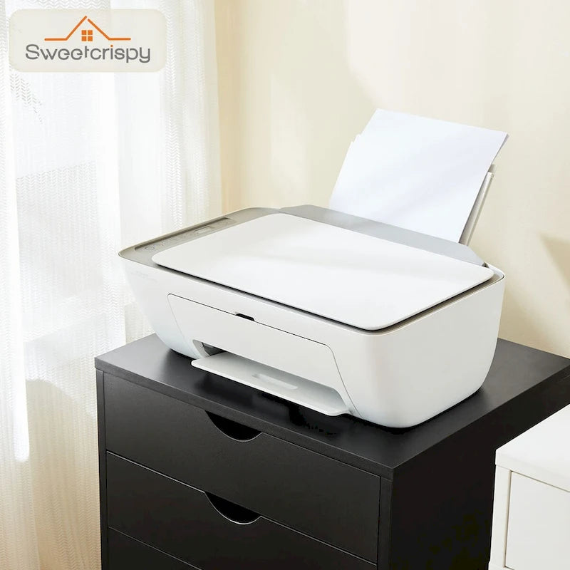 5-Drawer Mobile Storage Cabinet with Wheels and Locking Brakes