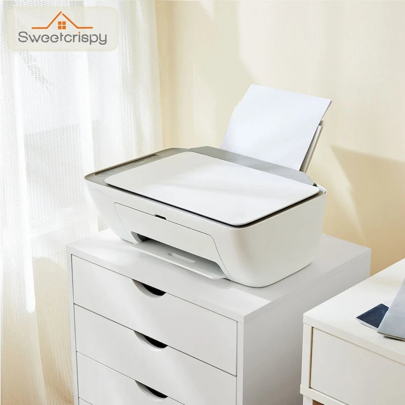 5-Drawer Mobile Storage Cabinet with Wheels and Locking Brakes