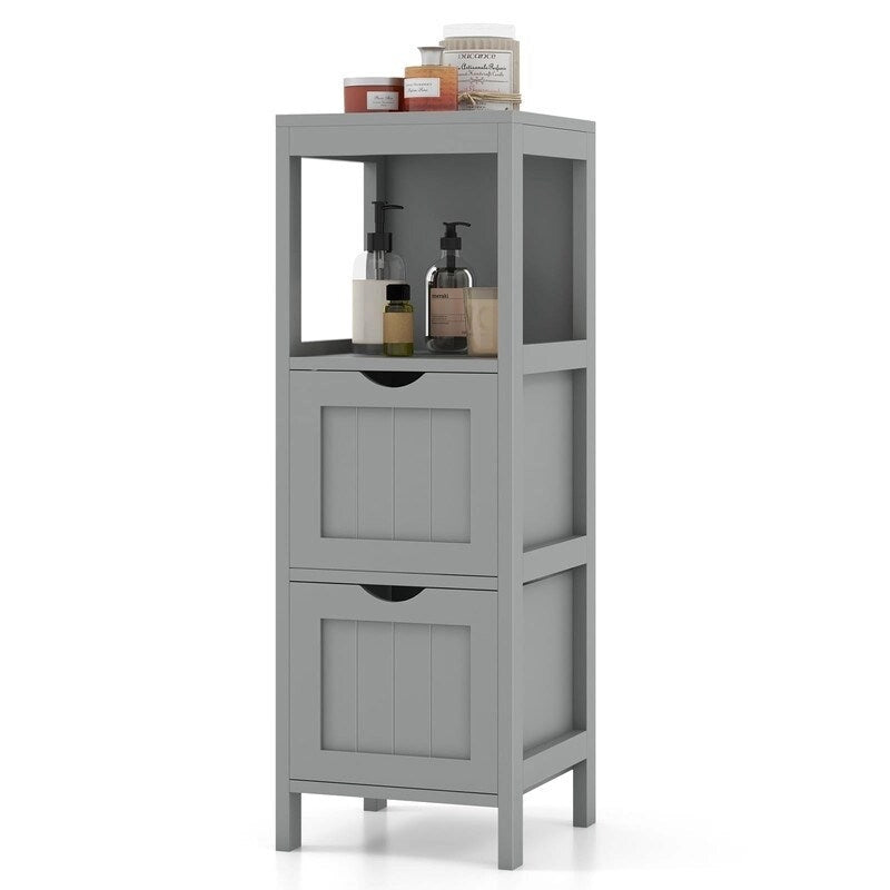 Freestanding Bathroom Storage Cabinet with Drawers
