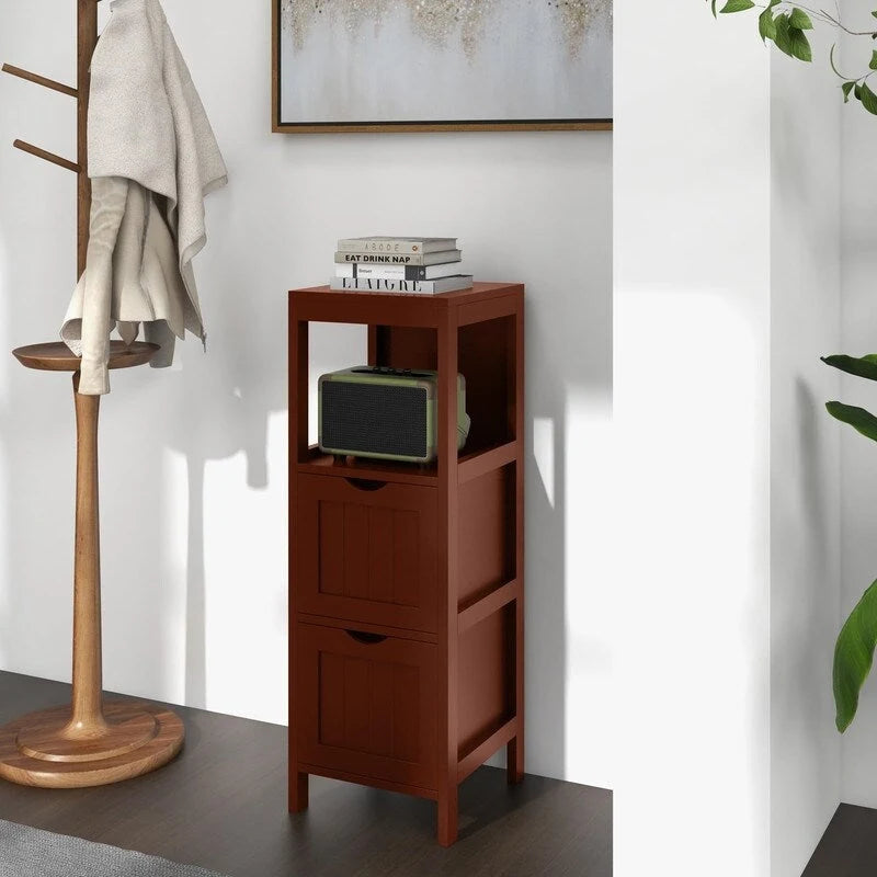 Freestanding Bathroom Storage Cabinet with Drawers