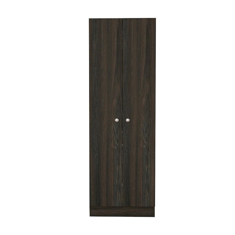 Freestanding Storage Cabinet with Double Doors and 5 Interior Shelves - 23.6Wx71.1H