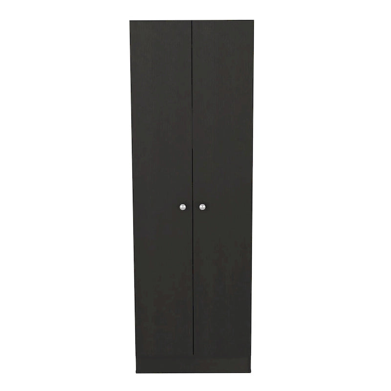 Freestanding Storage Cabinet with Double Doors and 5 Interior Shelves - 23.6Wx71.1H
