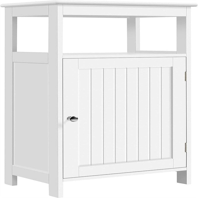 Freestanding Bathroom Storage Cabinet with Adjustable Shelf